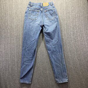 Vintage Levis Jeans Womens 9 Medium Blue High Rise Straight Leg USA 90s